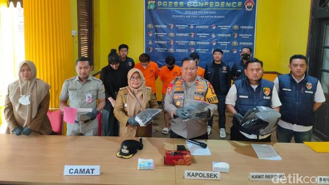 Komplotan Curanmor Diringkus di Jakbar, Incar Motor Terparkir di Gang