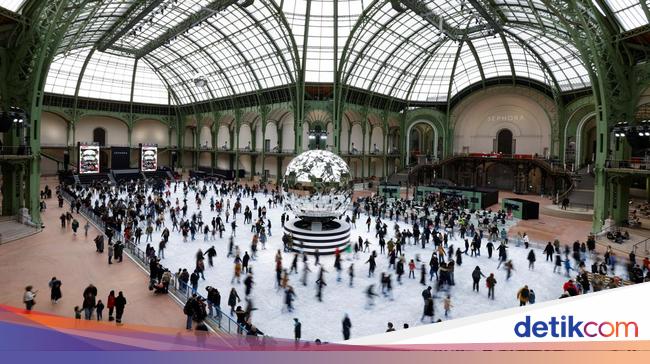 Potret Grand Palais, Arena Seluncur Es Indoor Terbesar di Dunia