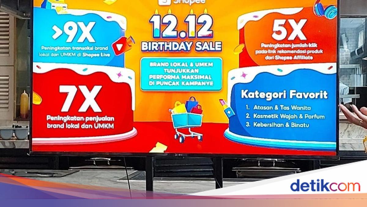 Shopee Panen Besar di Event 12.12, Penjualan UMKM Melesat