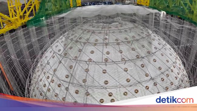 China Bangun Detektor Neutrino Raksasa, Lacak Partikel Hantu