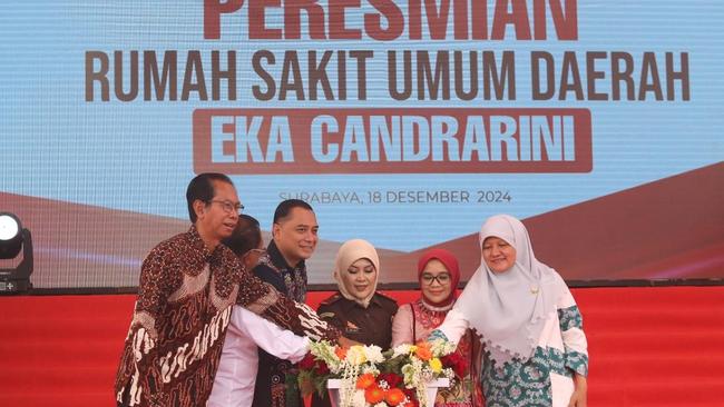 Pemkot Surabaya Resmikan RSUD Eka Candrarini, Fokuskan Layanan Ibu  Anak