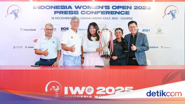 Turnamen Golf Indonesia Women's Open 2025 Mentas di Januari