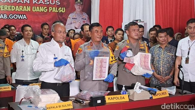 Kepala Perpus UIN Makassar Ternyata Otak Sindikat Uang Palsu