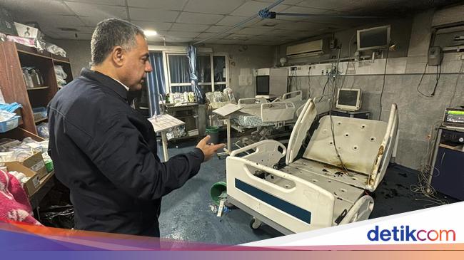 Potret RS Kamal Adwan di Gaza Rusak Diserang Israel