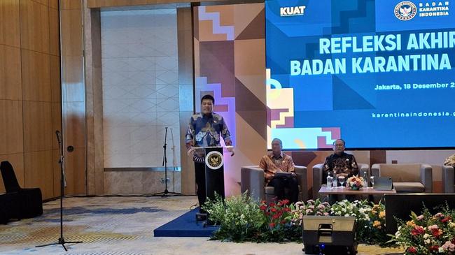 Badan Karantina Paparkan Capaian 2024, Tegaskan RI Ogah Terima Barang Jelek