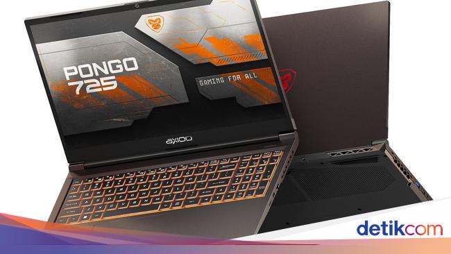 Axioo Pongo 725 dan 750, Laptop Gaming Kencang Mulai Rp 10 Jutaan