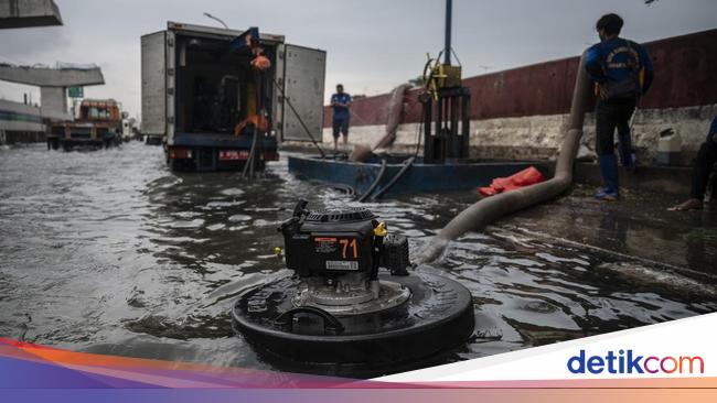 BPBD DKI Ingatkan Potensi Banjir Rob di Pesisir Jakarta pada 27-29 Maret