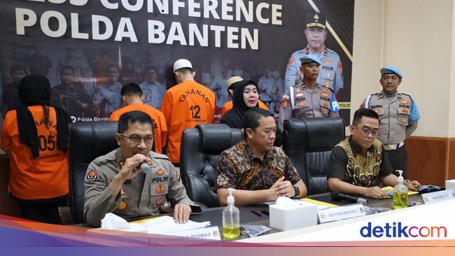 Polda Banten Tangkap 4 Orang Sindikat Pengedar Narkoba, Sita 3 Kg Sabu