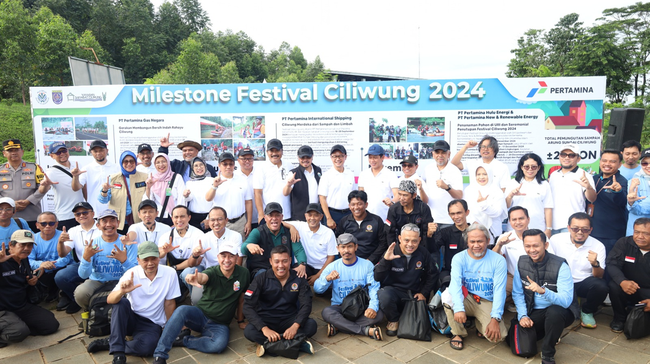 Festival Ciliwung 2024 Kumpulkan 30.744 Kg Sampah-Tanam 200 Pohon