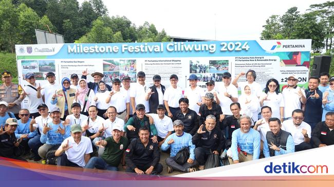 Festival Ciliwung 2024 Kumpulkan 30.744 Kg Sampah-Tanam 200 Pohon