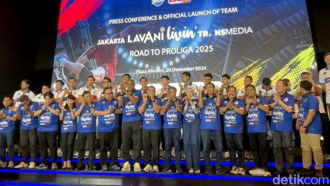 Transmedia Resmi Sponsori Tim Voli Jakarta LavAni Livin Transmedia