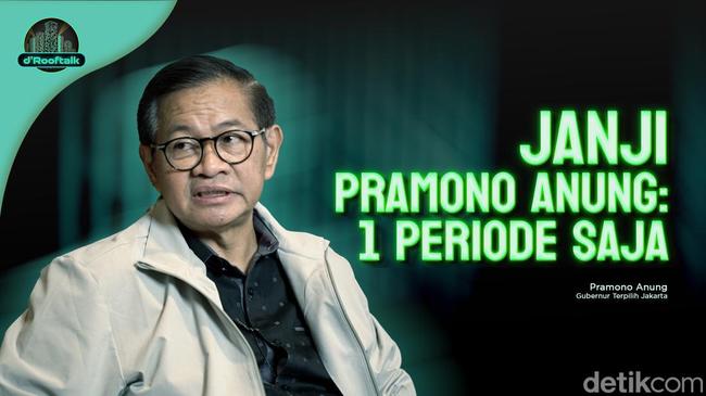 Janji Pramono Anung: 1 Periode Saja