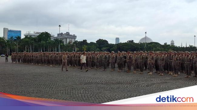 3.677 Personel Satpol PP Dikerahkan Amankan Natal di Jakarta