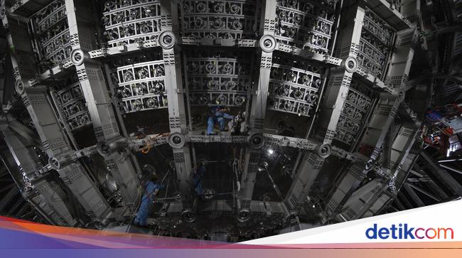 Wujud Detektor Raksasa China untuk Cari Partikel Hantu