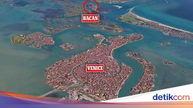 Pulau Rahasia Muncul di Lepas Pantai Venesia