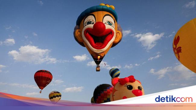 Meriahnya Festival Balon Udara Qatar