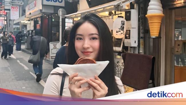 Momen Seru Natasha Wilona Kulineran di Jepang hingga Kanada