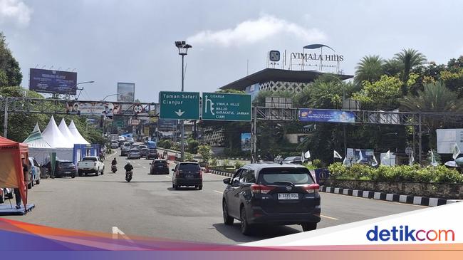 One Way Arah Jakarta Berakhir, Lalin Puncak Bogor Kembali Dua Arah