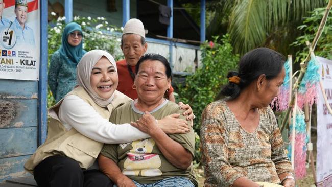 Srikandi Gerindra Rahmawati Turun Langsung Lihat Kondisi Korban Banjir di Pimping