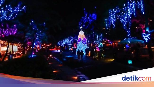 Dekat MRT Cipete, Instalasi Cahaya Ini Jadi Wisata Saat Nataru