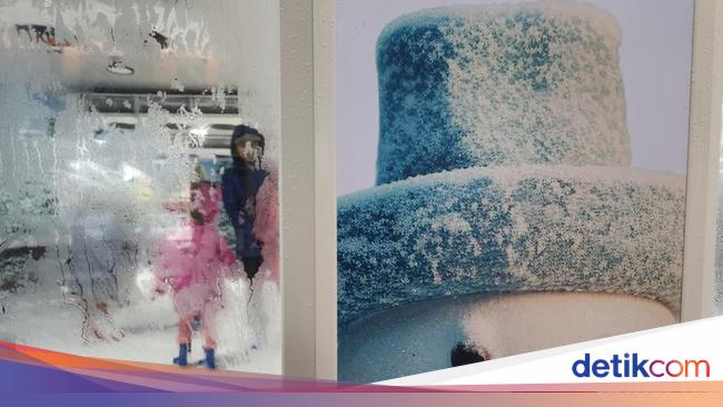 Warga Serang Merapat, Libur Nataru Yuk Main Es di Frozen Land