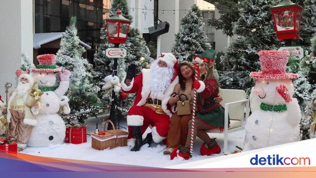 Potret Meriah Perayaan Natal di Dubai