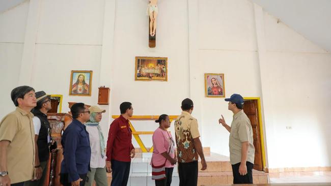 Senangnya Warga Ivimahad di Merauke Dapat Bantuan Renovasi Gereja