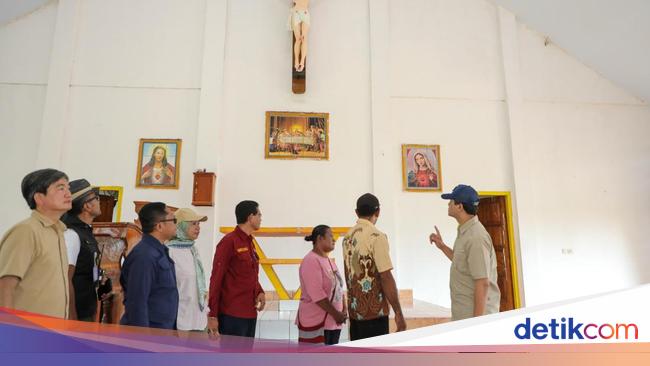 Senangnya Warga Ivimahad di Merauke Dapat Bantuan Renovasi Gereja