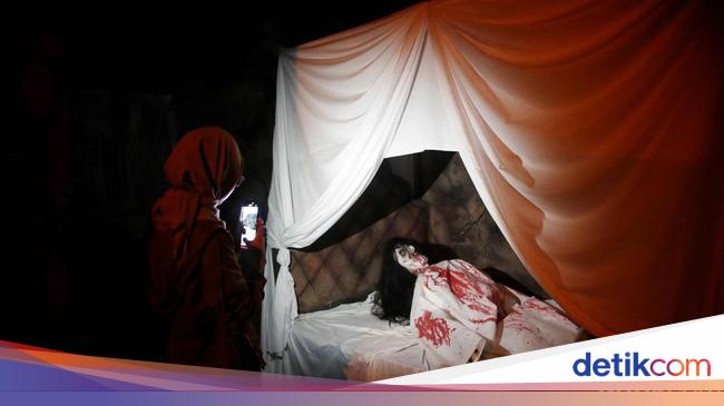 Seramnya Berlibur ke Rumah Hantu Hibisc Fantasy Puncak