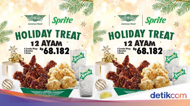 5 Promo Jajanan Buat Ngemil Saat Libur Natal, Donat hingga Burger