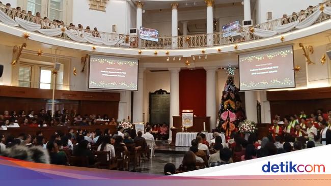 GPIB Immanuel Jakarta Gelar 3 Sesi Ibadah Natal, Usung Tema Kesederhanaan