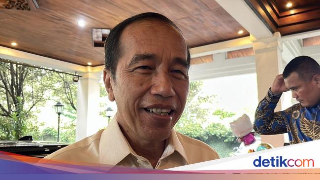 Jokowi mocks PDIP mentioning his name regarding KPK suspect Hasto