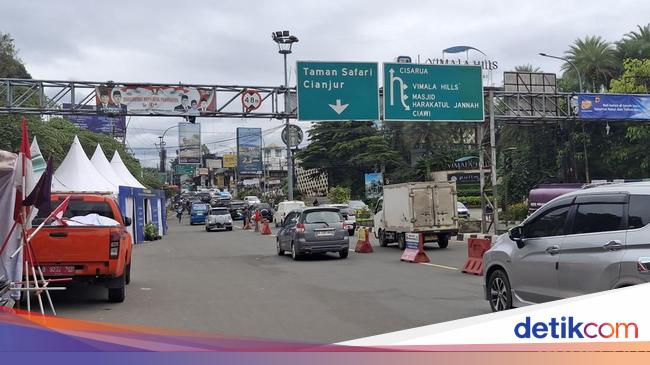 Libur Natal, 10 Ribu Kendaraan Mengarah Puncak Bogor Per Pagi Tadi