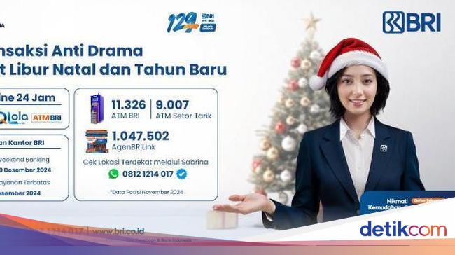 Tips Transaksi Lancar selama Libur Natal 2024 dengan Layanan BRI