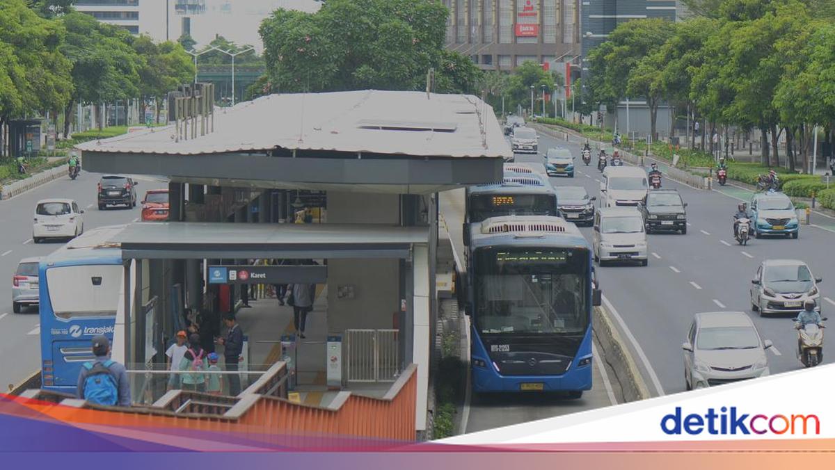 Halte TransJ Kebon Sirih-Bunsen Tak Beroperasi Saat Yellow Run Minggu Pagi