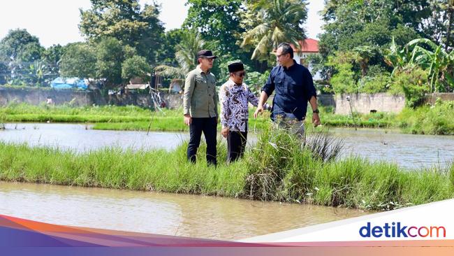 Tinjauan di Bogor, Wamendagri Harap Pemda Segera Rehabilitasi Irigasi