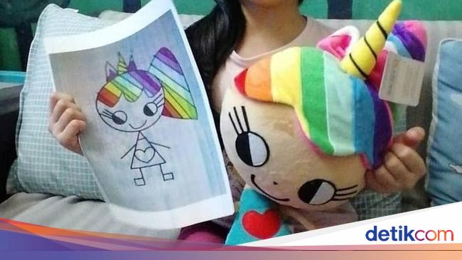 Keren! Ketika Gambar Anak-anak Dibikin Boneka Sungguhan