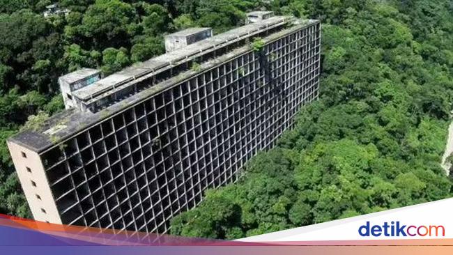 70年が停滞した森の真ん中にある壮大なホテルプロジェクトは続きました