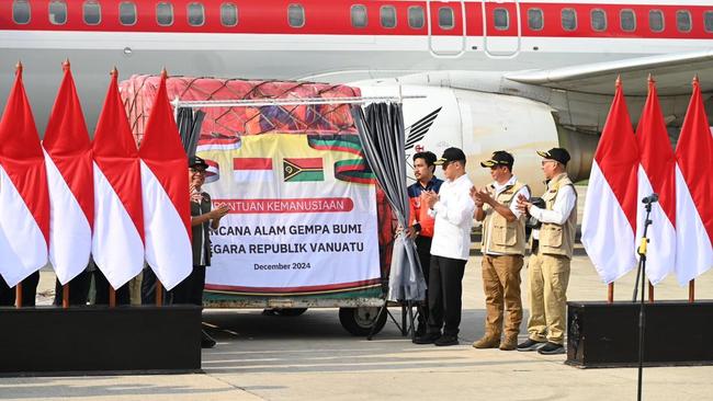 RI Kirim Bantuan Kemanusiaan ke Vanuatu