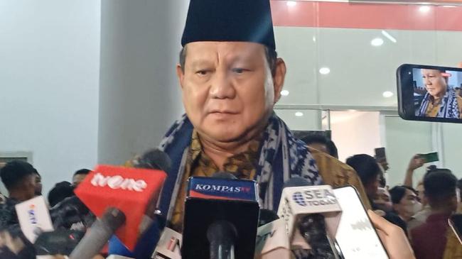 Prabowo Ungkap Isi Pertemuan dengan Ketum Parpol KIM di Kertanegara