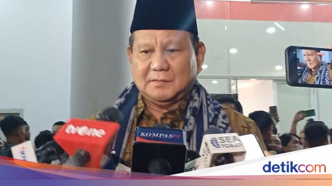 Prabowo Ungkap Isi Pertemuan dengan Ketum Parpol KIM di Kertanegara