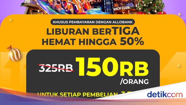 Liburan di Trans Studio Cibubur Makin Seru &amp; Hemat, Cuma Rp 150 Ribu