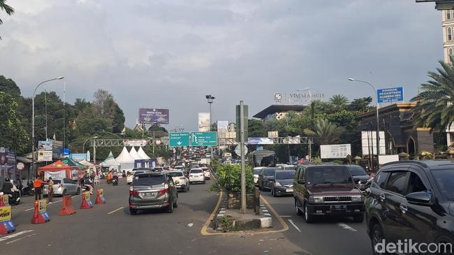 One Way Arah Jakarta Berakhir, Lalin Puncak Bogor Berlaku Dua Arah Sore Ini