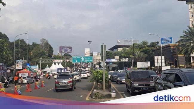 One Way Arah Jakarta Berakhir, Lalin Puncak Bogor Berlaku Dua Arah Sore Ini