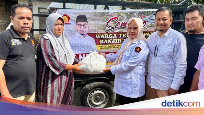 Andre Rosiade Kirim 1.000 Paket Sembako untuk Korban Banjir Pasaman Barat