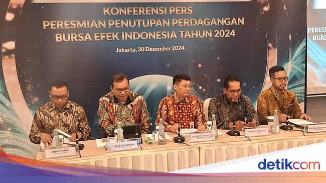 IHSG Pada 2024 Sempat Jatuh ke Level Terendah