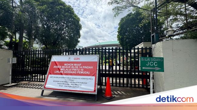 Gedung JCC Diambil Alih Negara, Akses ke Blok 14 GBK Ditutup