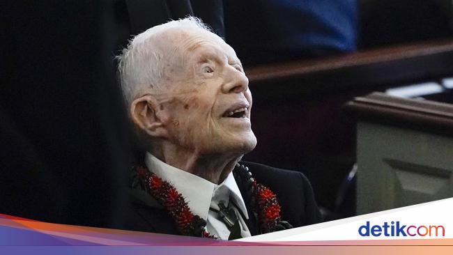 Potret Presiden AS Jimmy Carter yang Meninggal Usia 100 Tahun