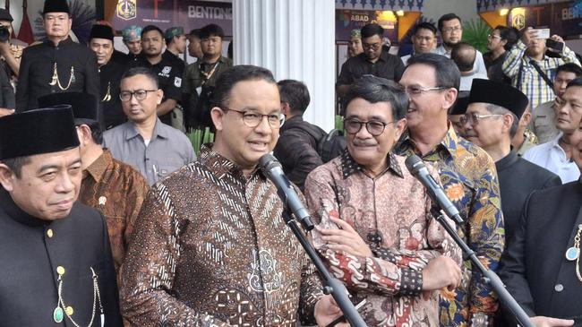 Hadiri Perayaan Tahun Baru, Anies Harap Jakarta Makin Maju-Warganya Bahagia