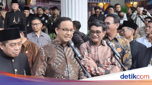 Hadiri Perayaan Tahun Baru, Anies Harap Jakarta Makin Maju-Warganya Bahagia